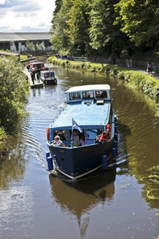 Kirkintilloch Canal barge