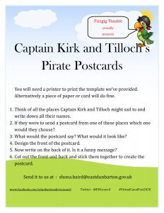 pirate postcards